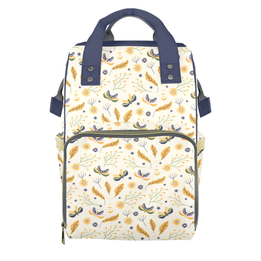 Moths To Flame Customizable Diaper Bag