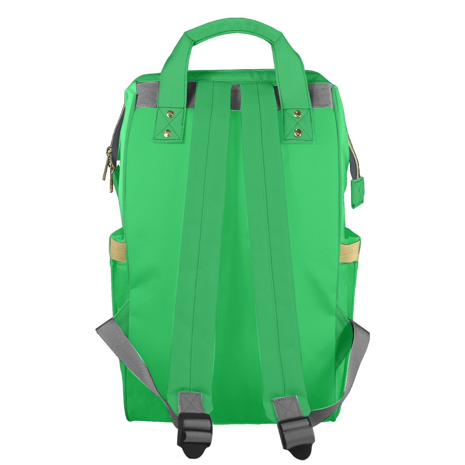 Kelly Green Customizable Diaper Bag Pocketful Of Color