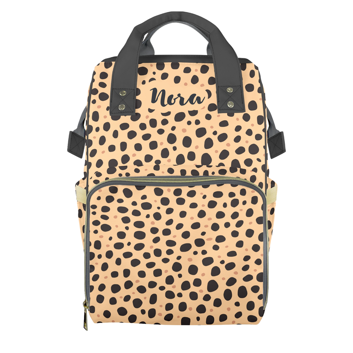 Classic Cheetah Customizable Diaper Bag