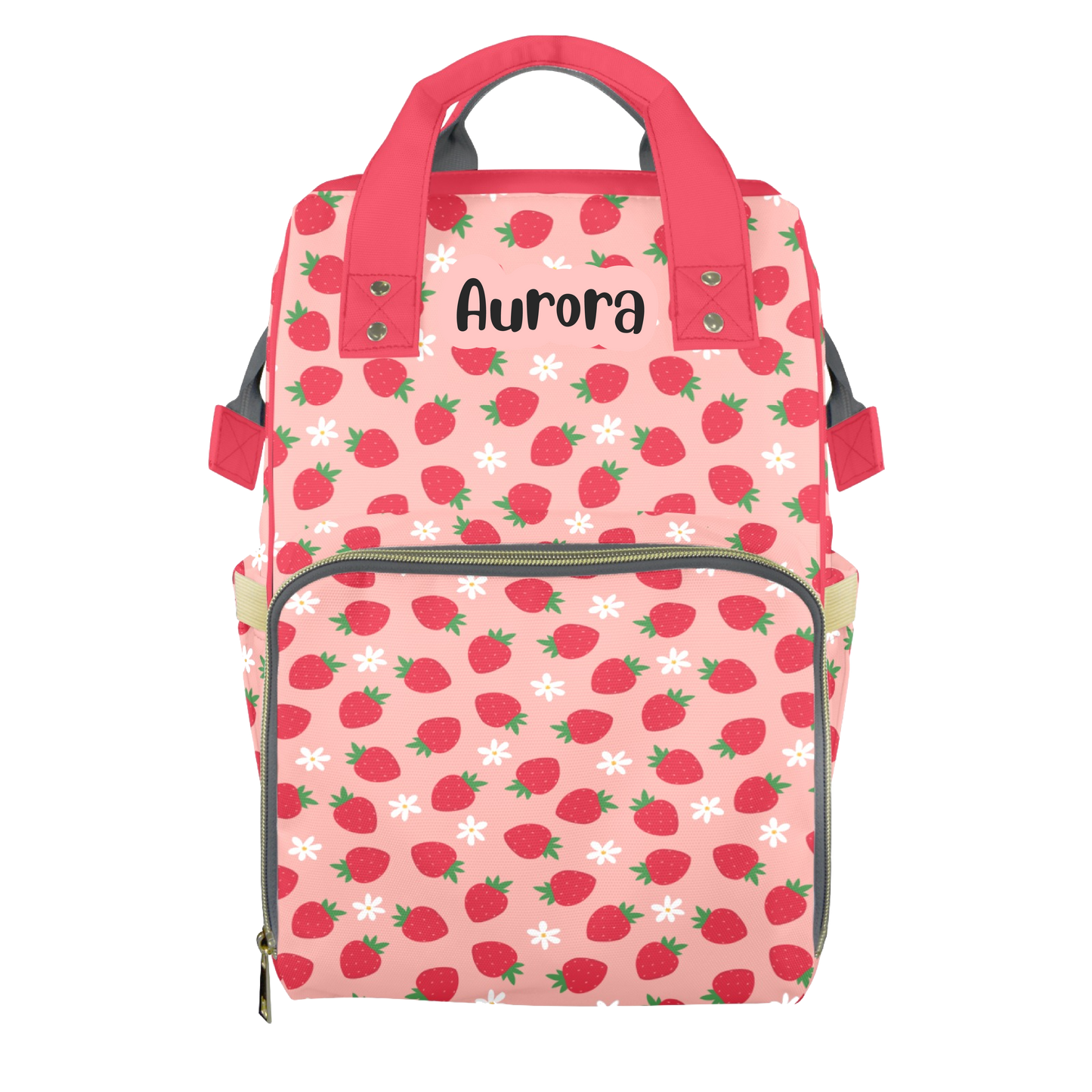 Strawberry Shortcake Customizable Diaper Bag